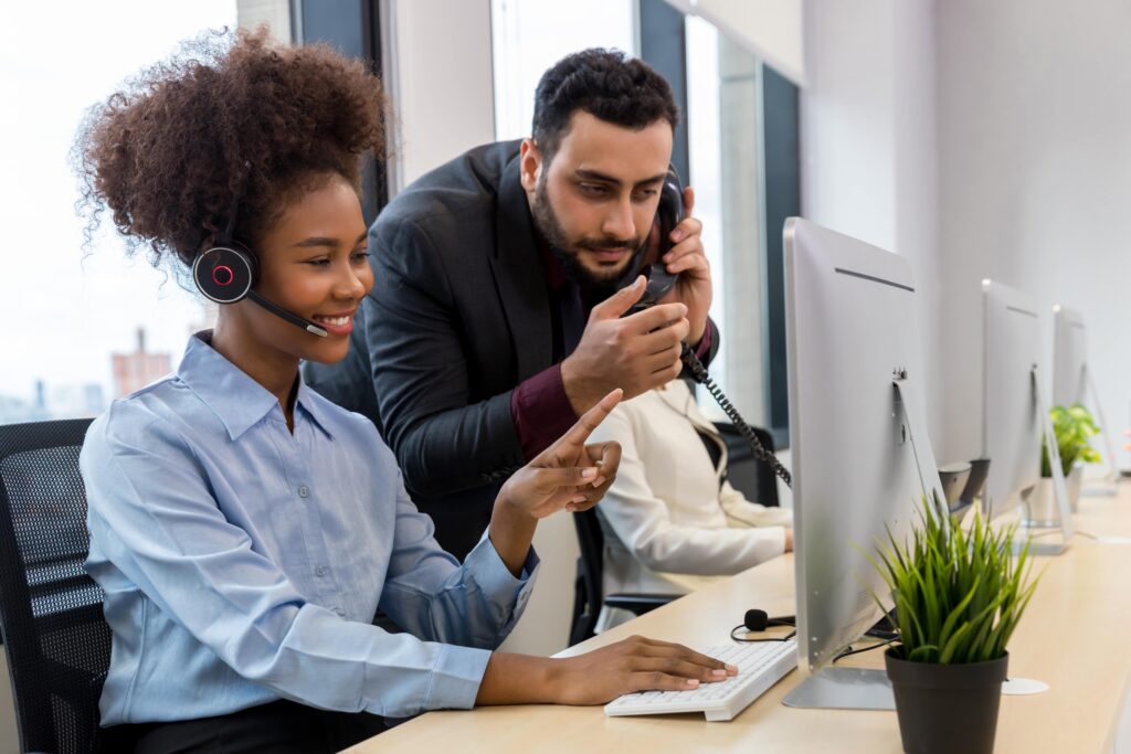 WordPress Support specialists at work.