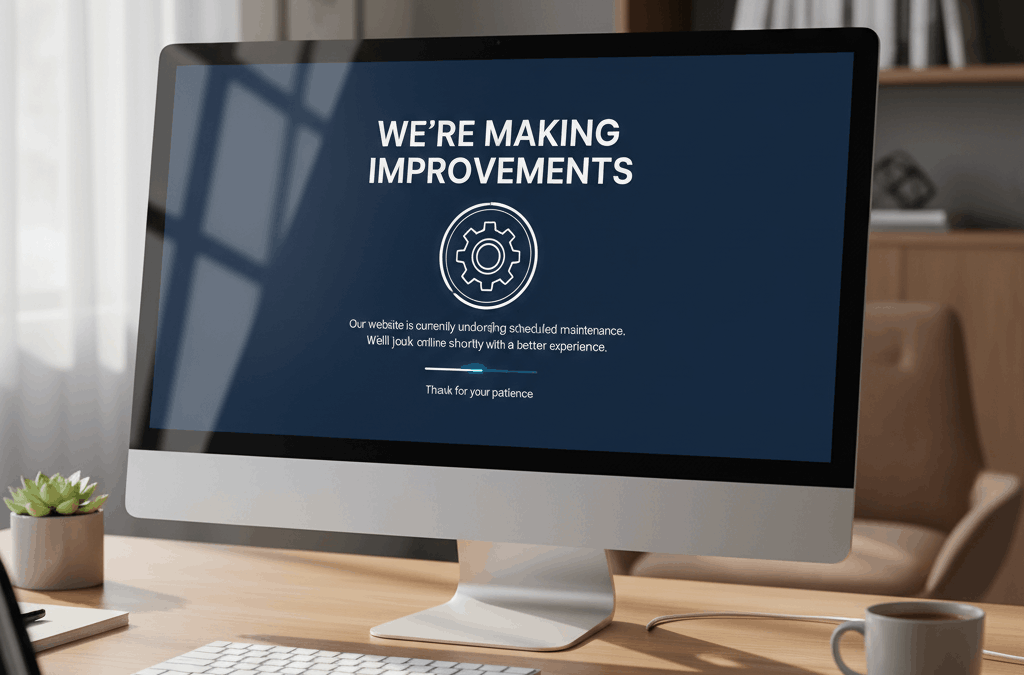 Custom WordPress Maintenance Mode Page: Design & Templates