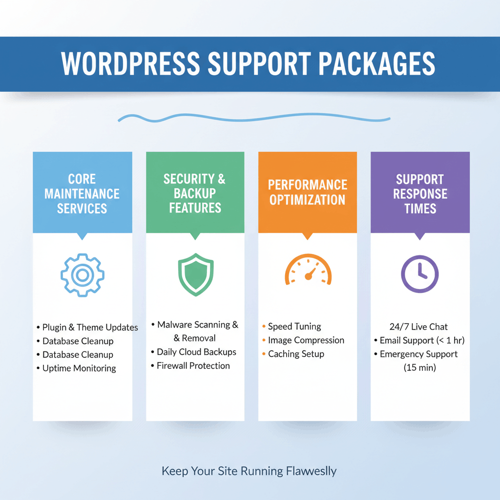 WordPress Support Packages
